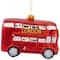 4.5" Red Double Decker London Tour Bus Christmas Ornament